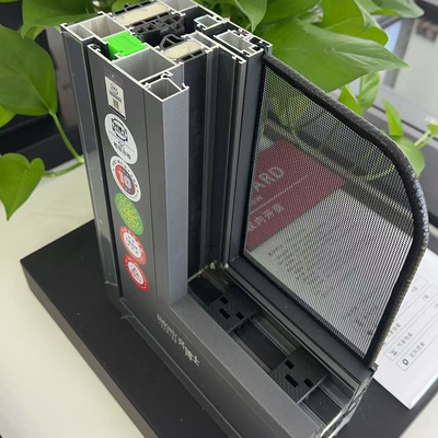 断桥铝门窗型材展示